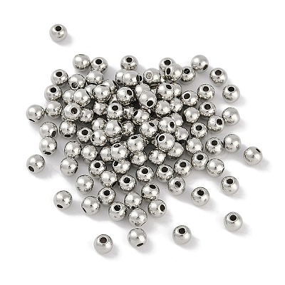 CCB Plastic Round Beads ALUM-U001-08C-01-1
