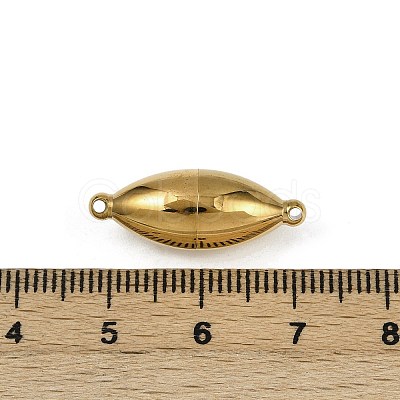 304 Stainless Steel Magnetic Clasps Hand Polished STAS-C127-14G-1