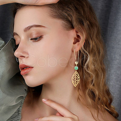 30Pcs Brass Hoop Earring Findings KK-BBC0029-08-1