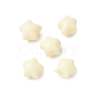 Natural Tagua Beads Jewelry Findings WOOD-V001-03-1