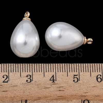 ABS Plastic Pearl Pendants FIND-Z105-03H-01G-1