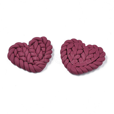 Handmade Polymer Clay Cabochons CLAY-N010-025F-1