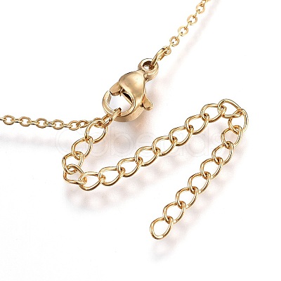 304 Stainless Steel Pendant Necklaces LS-NJEW-O108-29G-1