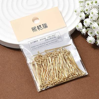 SHEGRACE Brass Ball Head Pins XGR0087G-29G-1