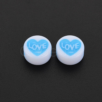 Craft Style Acrylic Beads X-MACR-S308-11-1