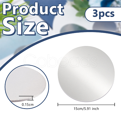 Round Aluminum Sheets AJEW-WH0695-047P-E-1