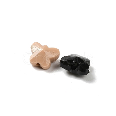 Opaque Acrylic Beads SACR-D009-02J-1