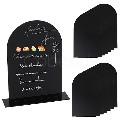 Arch Acrylic Blank Place Cards AJEW-WH0348-27-1