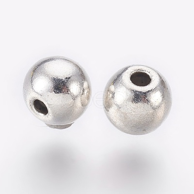 Tibetan Style Alloy Beads X-TIBEB-A123175-AS-LF-1