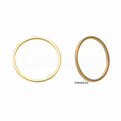 Ion Plating(IP) 304 Stainless Steel Linking Ring STAS-S079-13-B02-NF-1