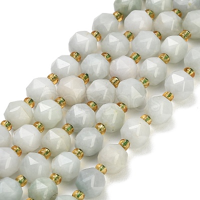 Natural Myanmar Jade Jadeite Jade Beads Strands GG-CBA3921-B15-8mm-1