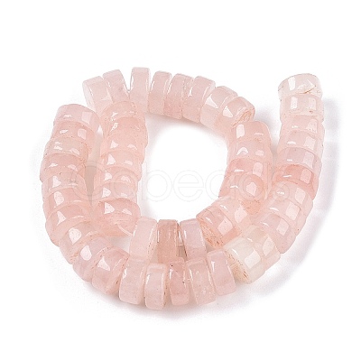 Natural Rose Quartz Bead Strands G-T123-55-1
