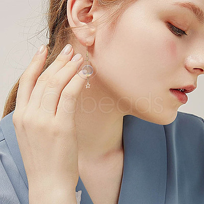 30Pcs Handmade Two Holes Blown Glass Globe Beads GLAA-GO0001-12A-1