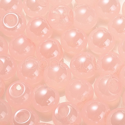 Opaque Acrylic Beads OACR-G012-03H-1