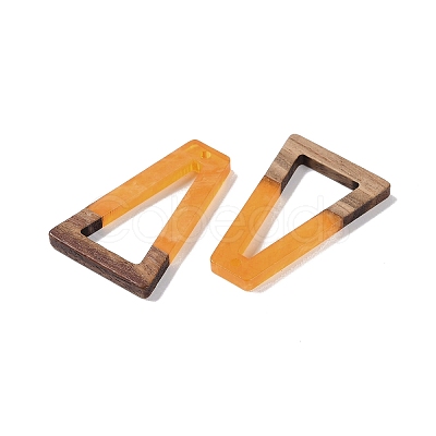 Resin & Wood Pendants WOOD-F015-10E-1