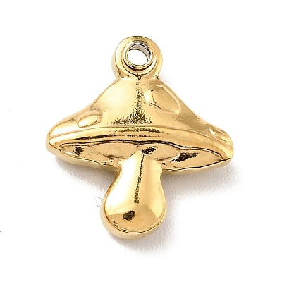 PVD Vacuum Plating 201 Stainless Steel Machine Polishing Charms X-STAS-G261-30G-1