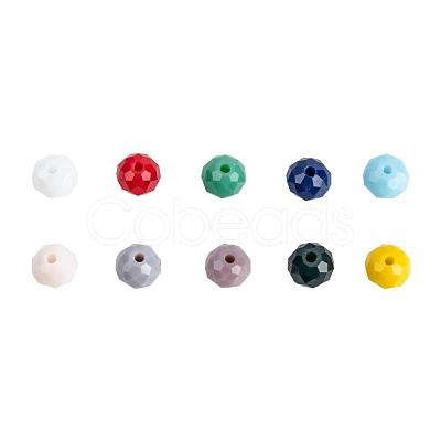 Opaque Solid Color Glass Beads EGLA-JP0002-01D-8mm-1