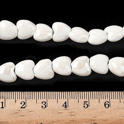 Handmade Porcelain Beads Strands PORC-Z002-02E-1