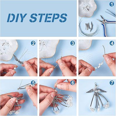 DIY Beads Bangle Making Kit DIY-CA0003-11-1