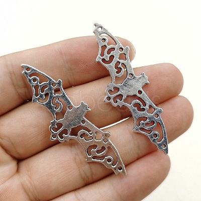Halloween bat Pendants PW-WGBD06E-01-1