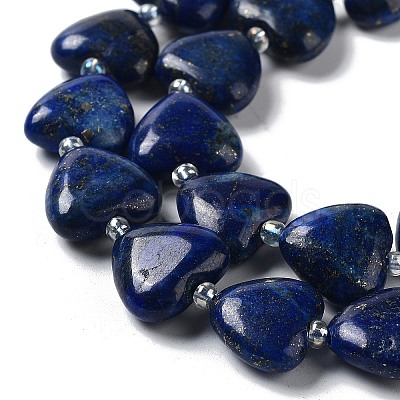 Natural Lapis Lazuli Beads Strands G-E614-A05-01-1