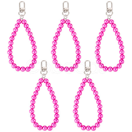 Acrylic Pendant Decorations HJEW-TAC0061-1