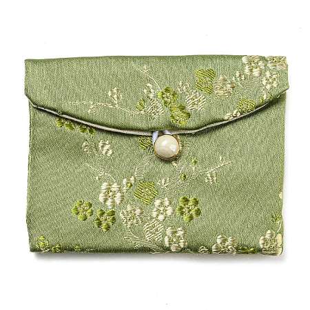 Chinese Style Floral Cloth Jewelry Storage Pouches AJEW-D065-01B-07-1