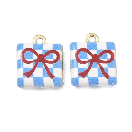 Printed Alloy Pendants PALLOY-P319-07E-01-1