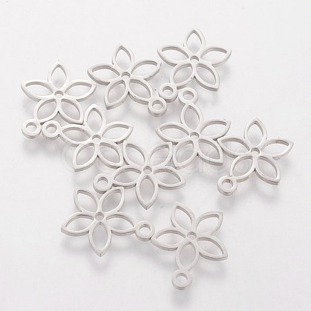 Non-Tarnish 201 Stainless Steel Charms STAS-S105-T209-1