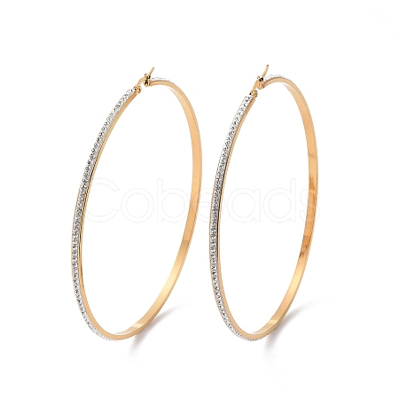 304 Stainless Steel Hoop Earrings EJEW-N0031-11G-01I-1