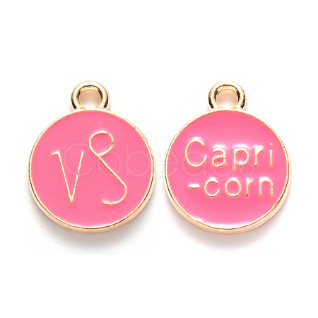 Alloy Enamel Pendants ENAM-S124-01A-03E-1