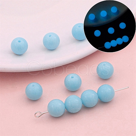 Luminous Glass Glow in the Dark Beads LS-PW-WG45876-02-1