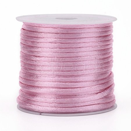 Nylon Satin Rattail Cords NWIR-L006-2mm-20-1