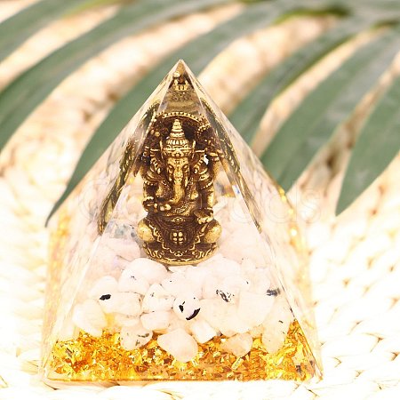 Orgonite Pyramid Resin Energy Generators PW-WG10854-08-1