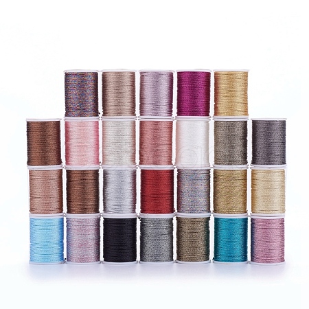 Polyester Metallic Thread OCOR-G006-02-1.0mm-1