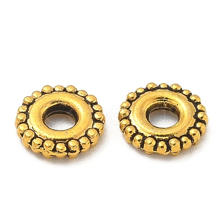 Alloy Spacer Beads TIBE-P003-40AG-1