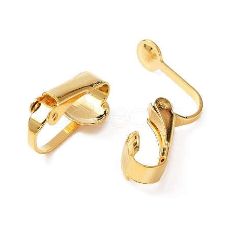 304 Stainless Steel Clip-on Earring Findings STAS-E163-67G-1