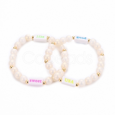 (Jewelry Parties Factory Sale)Stretch Bracelets BJEW-JB05681-02-1