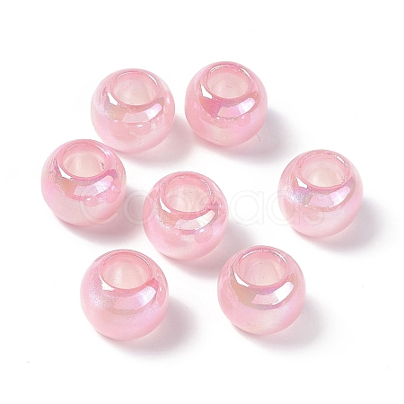 Opaque Acrylic Beads OACR-C008-01A-1