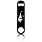 430 Stainless Steel Bottle Openers, Laser Cut, Rectangle, Sailboat, 178x40x2mm