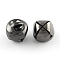 Iron Bell Charms, Gunmetal, 10x10x10mm, Hole: 3x1mm