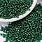 MIYUKI Round Rocailles Beads, Japanese Seed Beads, 8/0, (RR354) Chartreuse Lined Green AB, 3mm, Hole: 1mm, about 422~455pcs/10g