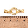 Brass Fold Over Clasps KK-U016-24G-3