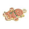 Christmas Theme Alloy Enamel Pendants ENAM-I060-01E-2