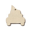 Single Face Printed Wood Pendants WOOD-H102-02J-3