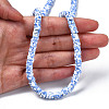 Handmade Polymer Clay Beads Strands CLAY-R089-6mm-168-6