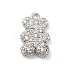 Brass Micro Pave Cubic Zirconia Pendants KK-Q772-05P-1
