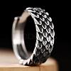 Alloy Squama Adjustable Finger Rings for Men FS-WGC01FD-01-2