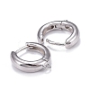 Brass Hoop Earrings EJEW-K083-33P-2