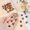 1 Strand Natural Tiger Eye Beads Strands G-OC0005-79-3